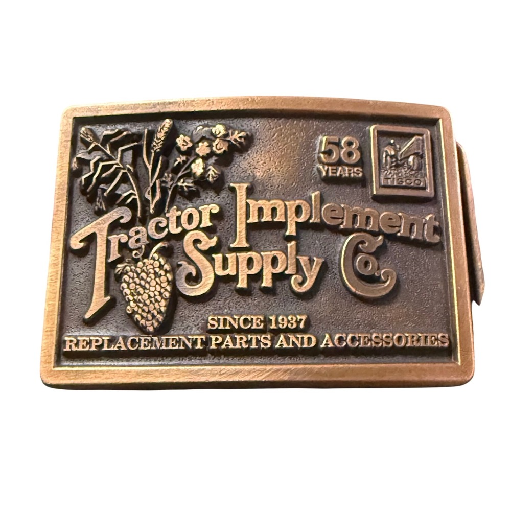 Tractor Implement Supply Co. Belt Buckle Limited‎ Edition Series VI